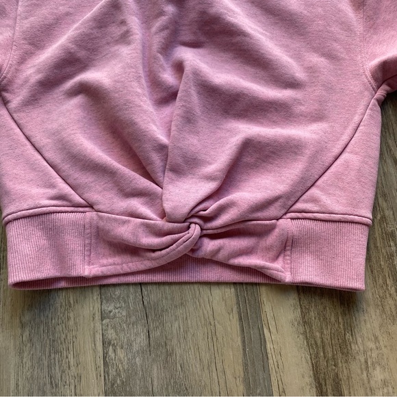Light Pink Scotch and Soda Maison Scotch Terry Cloth Crewneck Sweatshirt - Picture 6 of 8